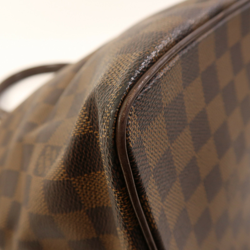 LOUIS VUITTON Damier Saleya MM金扣肩背袋/手挽袋-5