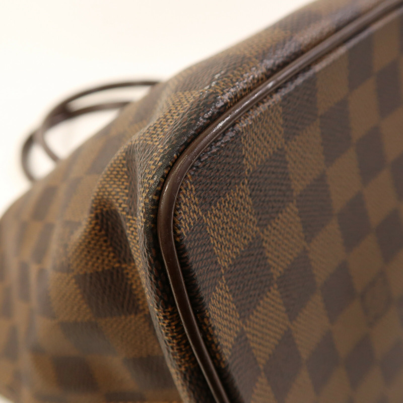 LOUIS VUITTON Damier Saleya MM金扣肩背袋/手挽袋-7