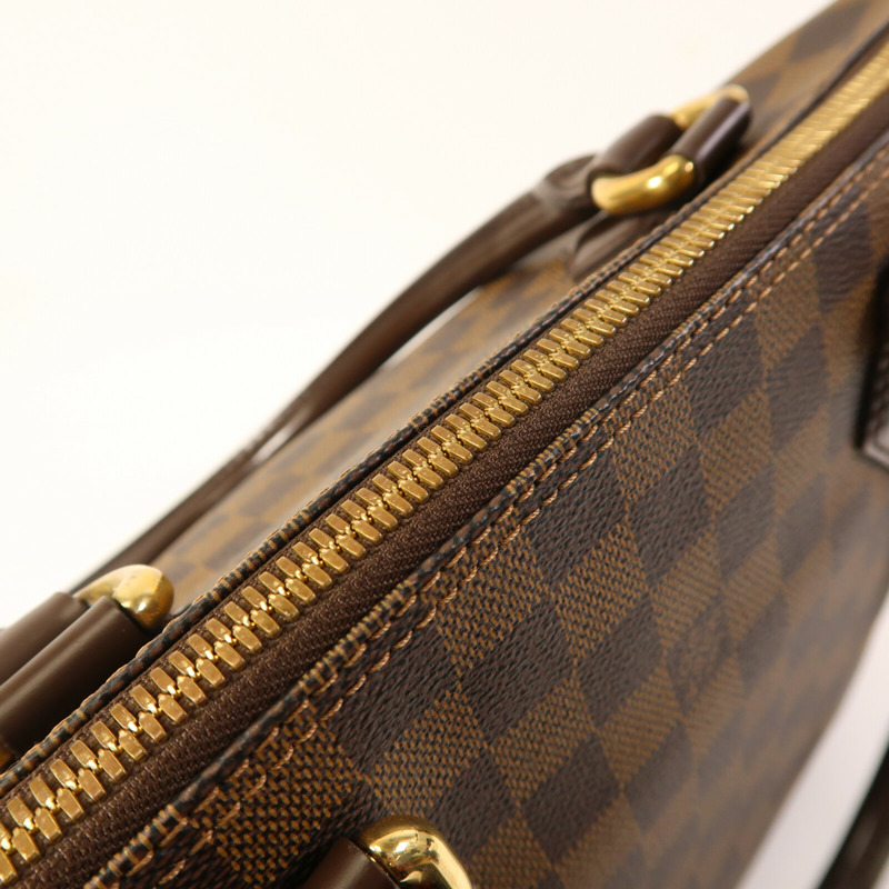 LOUIS VUITTON Damier Saleya MM金扣肩背袋/手挽袋-11