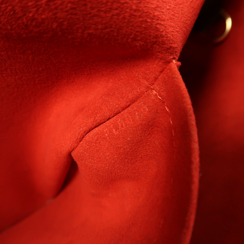 LOUIS VUITTON Damier Saleya MM金扣肩背袋/手挽袋-15