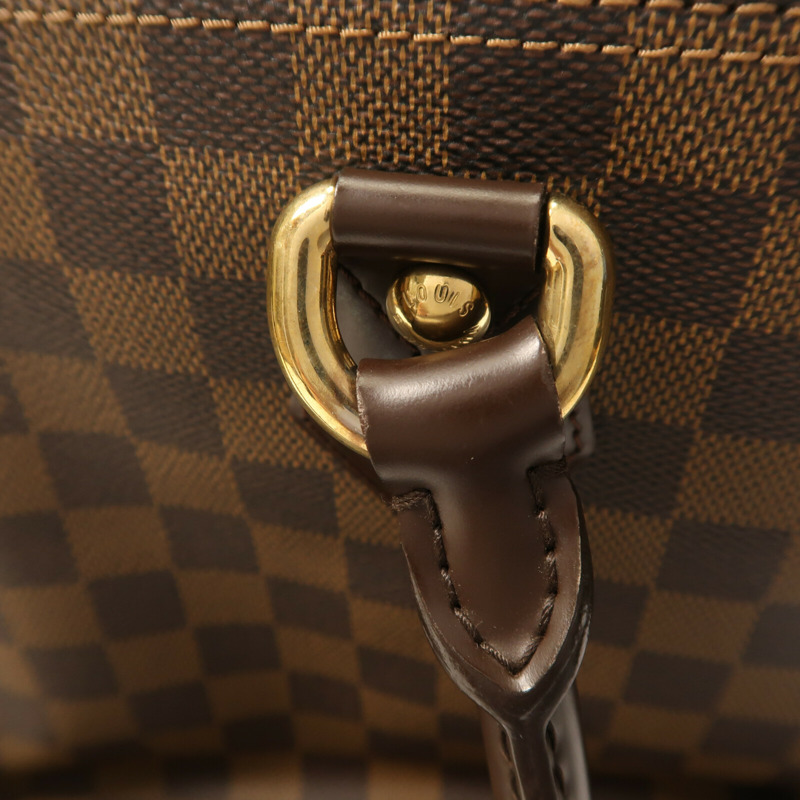 LOUIS VUITTON Damier Saleya MM金扣肩背袋/手挽袋-17