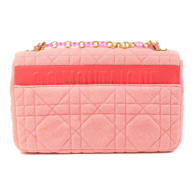 Dior 帆布Dior Caro金扣鏈帶肩背袋-1