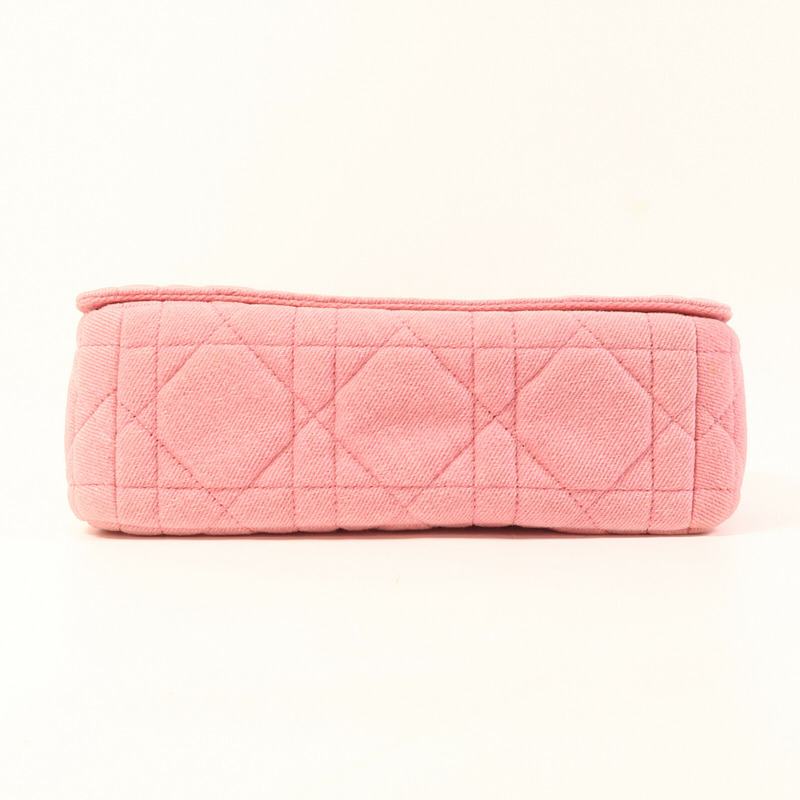 Dior 帆布Dior Caro金扣鏈帶肩背袋-3