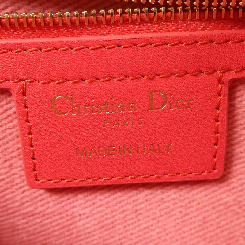 Dior 帆布Dior Caro金扣鏈帶肩背袋-13