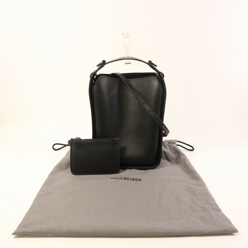 BALENCIAGA 牛皮皮革2 Way Shoulder手挽肩背兩用袋-15