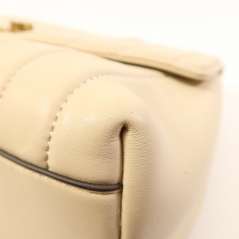 Tory Burch 牛皮皮革Kira Mini Top Handle手挽肩背兩用袋-4