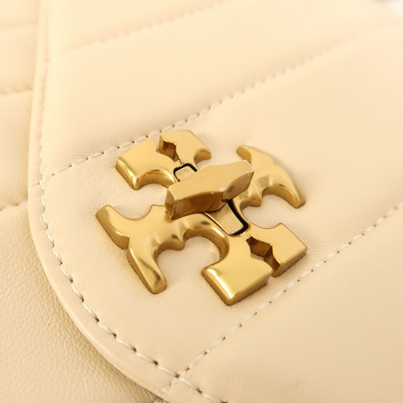 Tory Burch 牛皮皮革Kira Mini Top Handle手挽肩背兩用袋-9