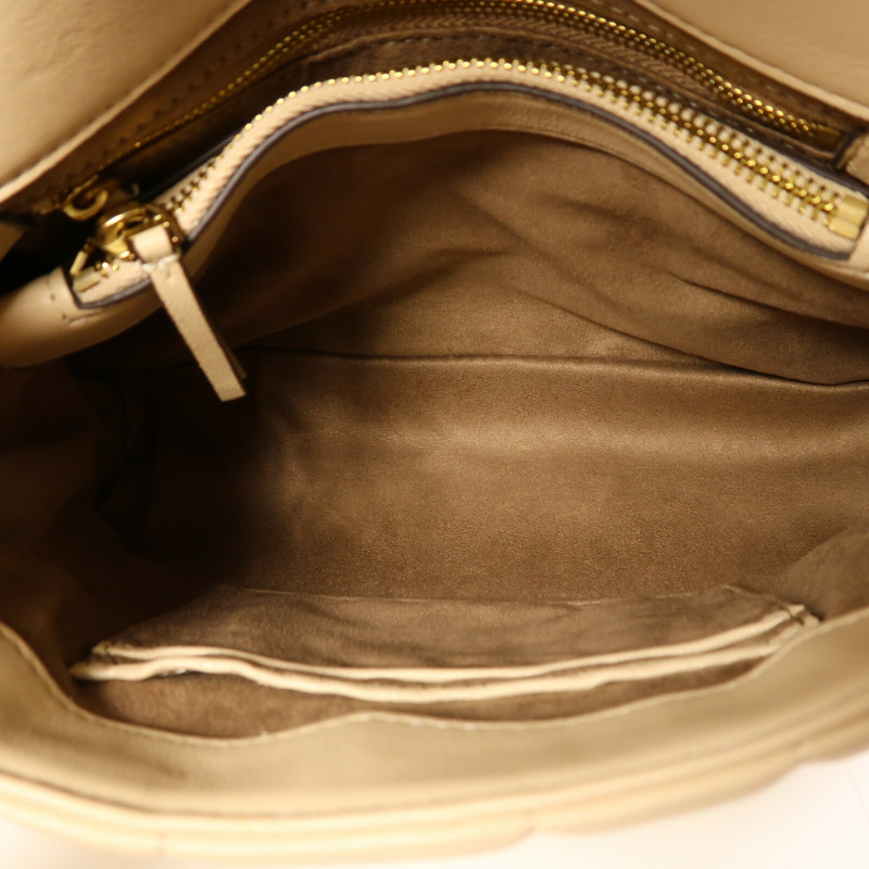 Tory Burch 牛皮皮革Kira Mini Top Handle手挽肩背兩用袋-11