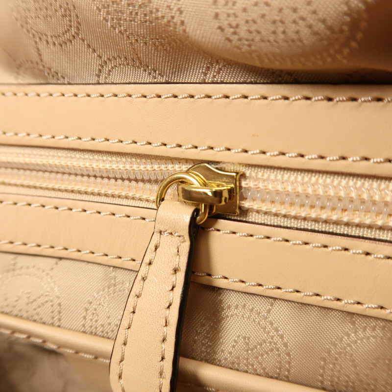 Michael Kors 塗層帆布Grayson金扣手挽袋-18