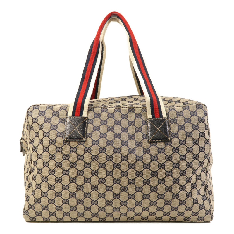 GUCCI 帆布Boston Bag波士頓包-1