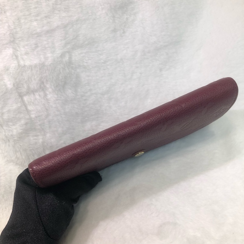 LV Monogram 葡萄紅 Empreinte Emilie 長夾XB723-11