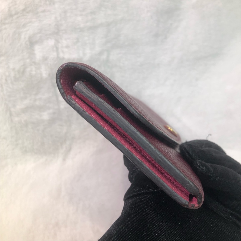 LV Monogram 葡萄紅 Empreinte Emilie 長夾XB723-13