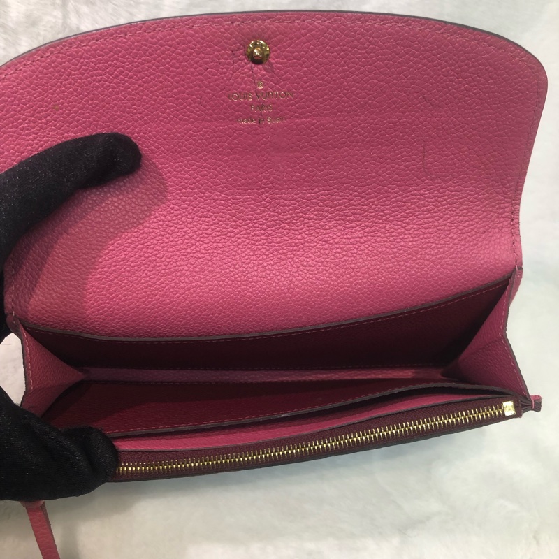 LV Monogram 葡萄紅 Empreinte Emilie 長夾XB723-22