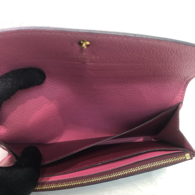 LV Monogram 葡萄紅 Empreinte Emilie 長夾XB723-23