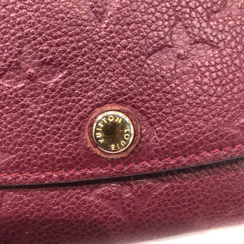 LV Monogram 葡萄紅 Empreinte Emilie 長夾XB723-26