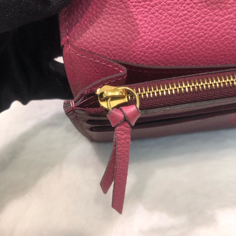 LV Monogram 葡萄紅 Empreinte Emilie 長夾XB723-30