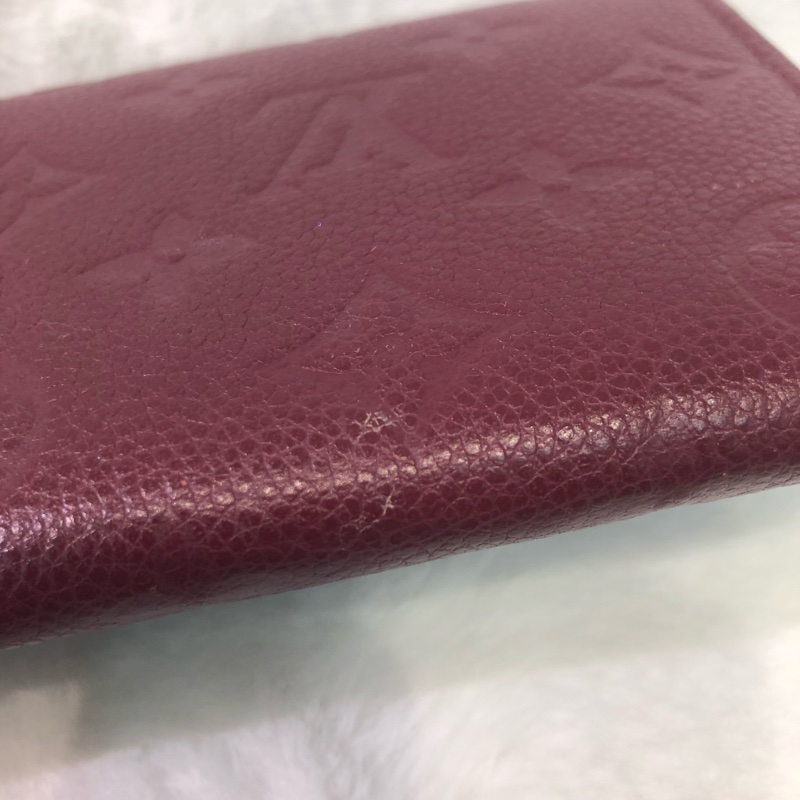 LV Monogram 葡萄紅 Empreinte Emilie 長夾XB723-37