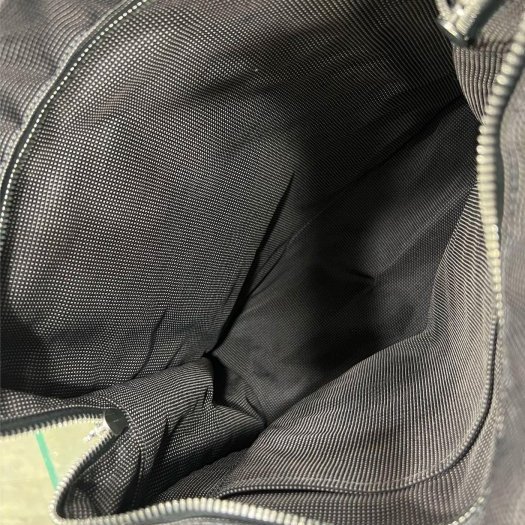 東區正精品㊣ HERMES HERLINE 深灰色帆布H LOGO釦子拉鍊手提包公事包帆布包電腦包後背包中款 RZ6132-3