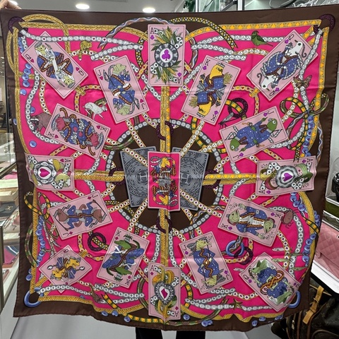 Hermes 愛馬仕 絲巾90*90