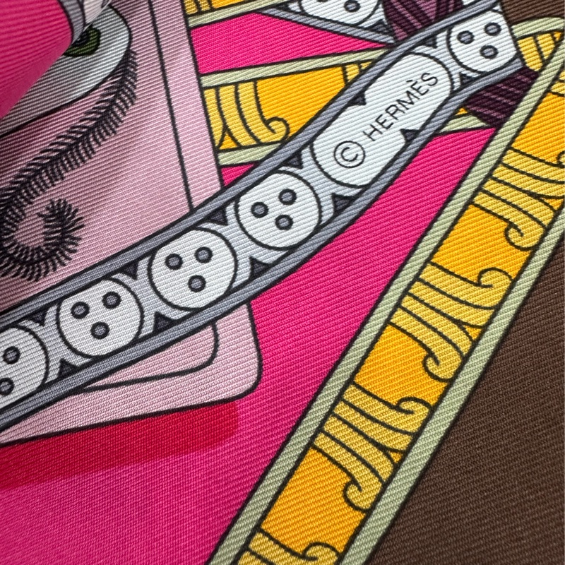Hermes 愛馬仕 絲巾90*90-3