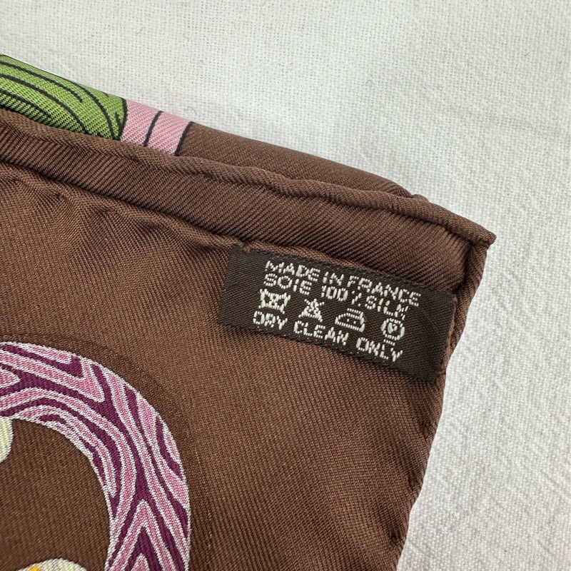 Hermes 愛馬仕 絲巾90*90-4