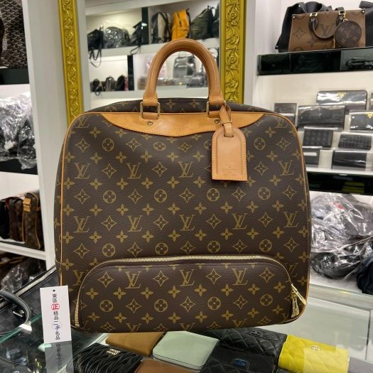 東區正精品㊣ LV M41443 原花字紋手提包旅行袋行李袋 RZ6134-0