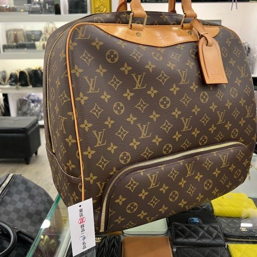 東區正精品㊣ LV M41443 原花字紋手提包旅行袋行李袋 RZ6134-1
