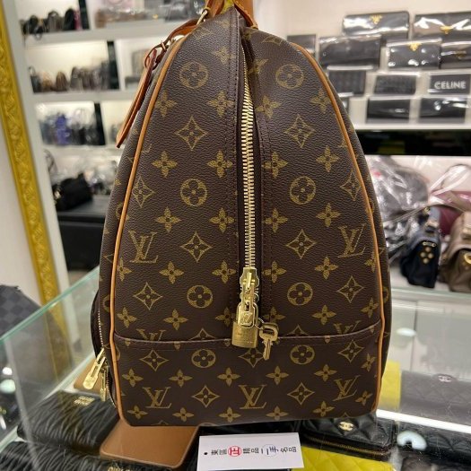 東區正精品㊣ LV M41443 原花字紋手提包旅行袋行李袋 RZ6134-9