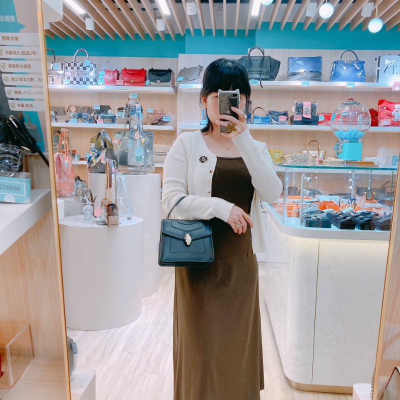 MS0469 BVLGARI 寶格麗蛇頭標誌翻蓋式鍊帶包包SERPENTI FOREVER TOP HANDLE CALFSKIN-21