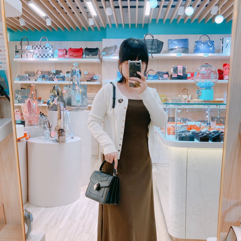 MS0469 BVLGARI 寶格麗蛇頭標誌翻蓋式鍊帶包包SERPENTI FOREVER TOP HANDLE CALFSKIN-22