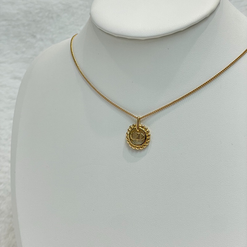 Dior 中古太陽花CD logo項鏈 X741-0