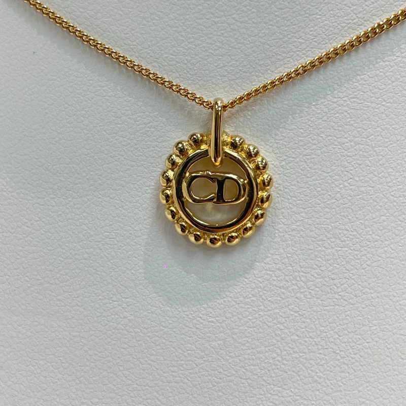 Dior 中古太陽花CD logo項鏈 X741-1