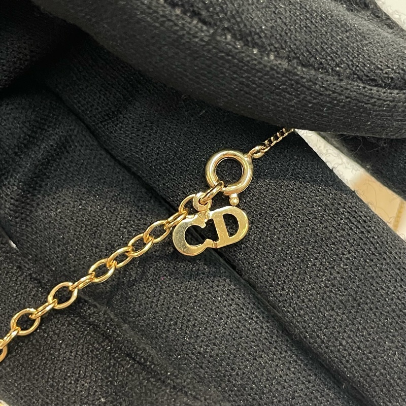 Dior 中古太陽花CD logo項鏈 X741-5