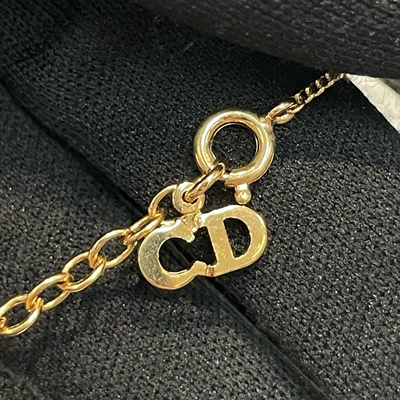 Dior 中古太陽花CD logo項鏈 X741-7