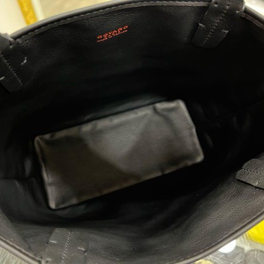 東區正精品㊣GOYARD Anjou Mini Tote 黑色皮革雙面手提袋托特包 RZ6138-3