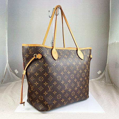 *奢華大道國際精品＊【L3371】LV原花 NEVERFULL 肩背包 (MM) M46987-1