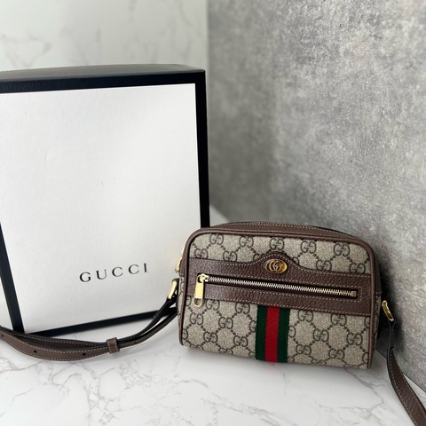 💗香緹國際精品💗 732 Gucci ophidia mini 相機包 #盒裝完整