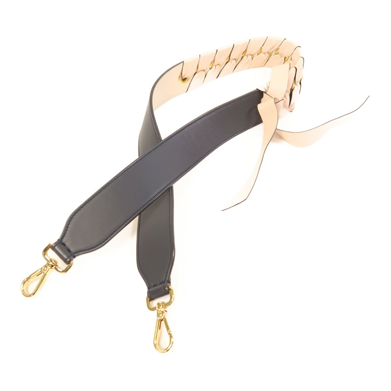 FENDI 牛皮皮革Shoulder Strap金扣肩背帶-0