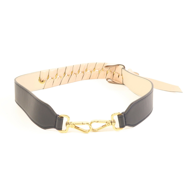 FENDI 牛皮皮革Shoulder Strap金扣肩背帶-1