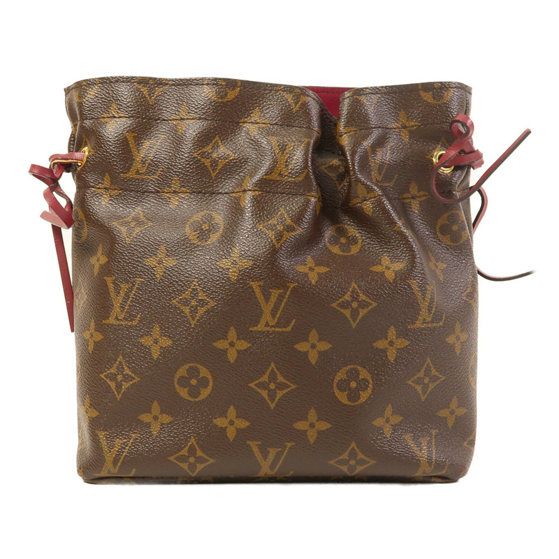 LOUIS VUITTON Monogram Noe Pouch金扣手拿包-0