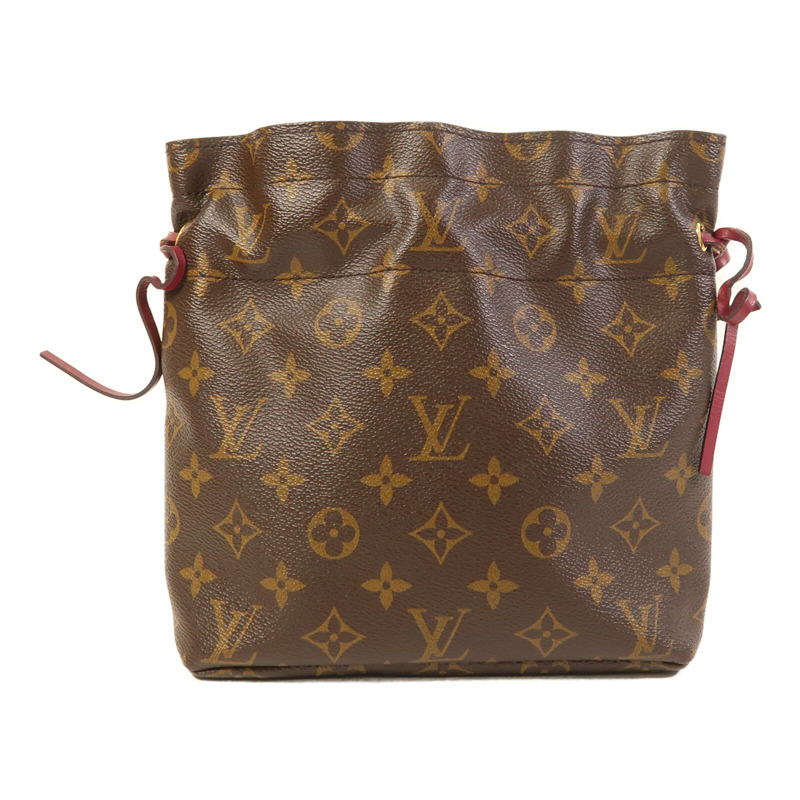 LOUIS VUITTON Monogram Noe Pouch金扣手拿包-1