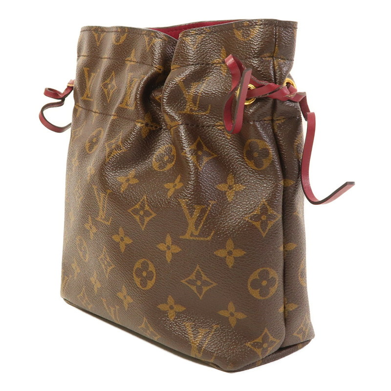 LOUIS VUITTON Monogram Noe Pouch金扣手拿包-2
