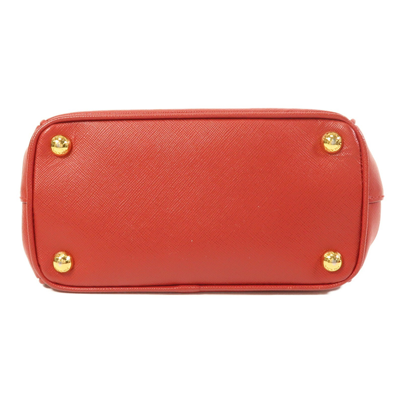 PRADA Saffiano皮革2 Way Shoulder金扣手挽肩背兩用袋-3