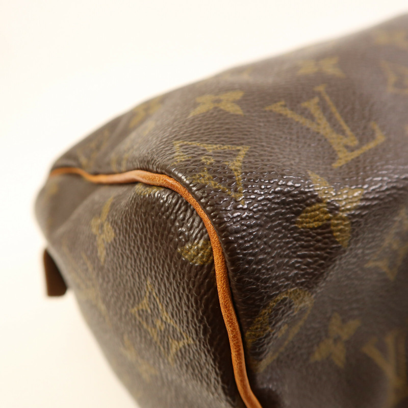 LOUIS VUITTON Monogram Speedy 25金扣手挽袋-5