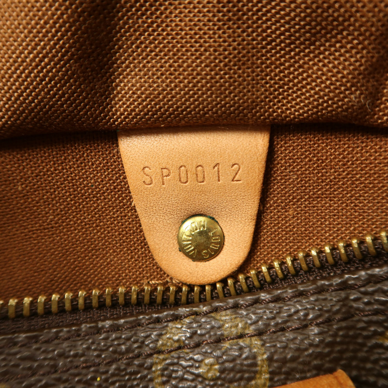LOUIS VUITTON Monogram Speedy 25金扣手挽袋-16