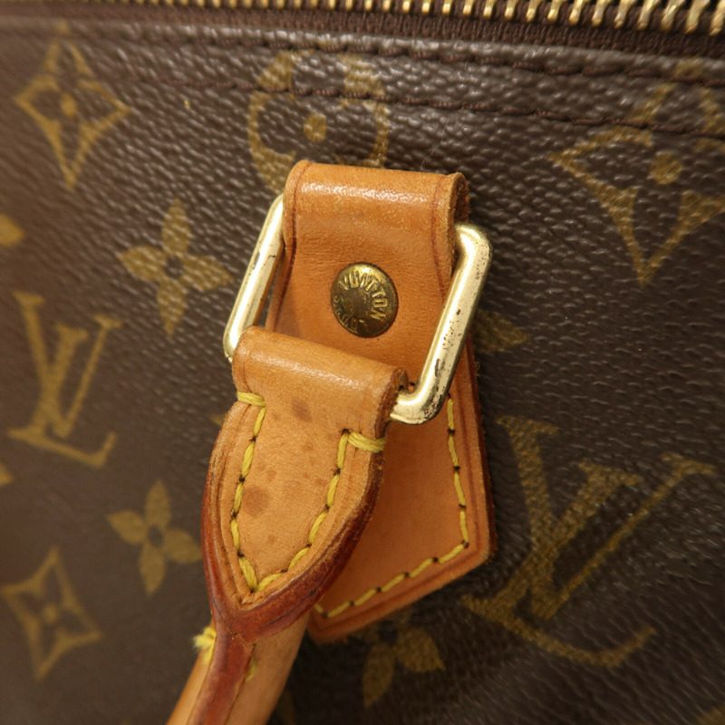 LOUIS VUITTON Monogram Speedy 25金扣手挽袋-17