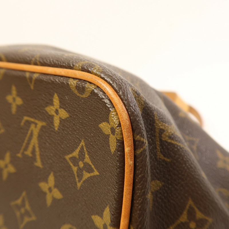 LOUIS VUITTON Monogram Palermo PM金扣手挽肩背兩用袋棕色-6