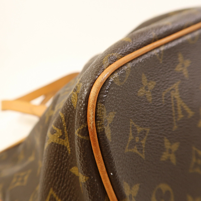 LOUIS VUITTON Monogram Palermo PM金扣手挽肩背兩用袋棕色-7