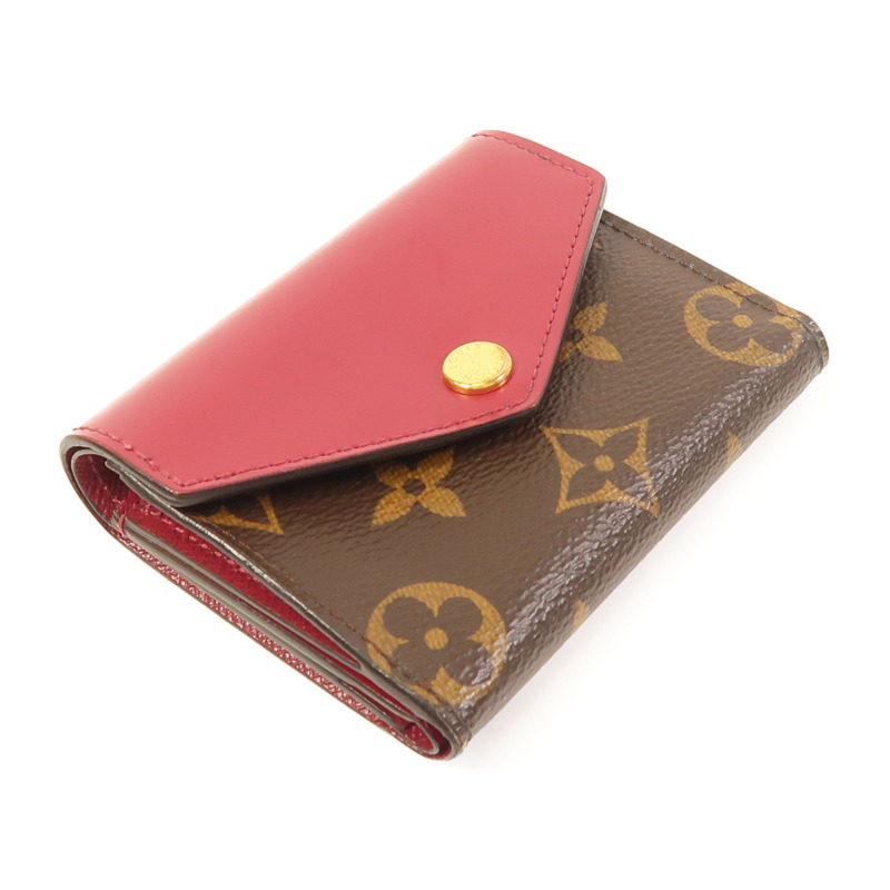 LOUIS VUITTON Monogram Zoe Wallet金扣錢包-2