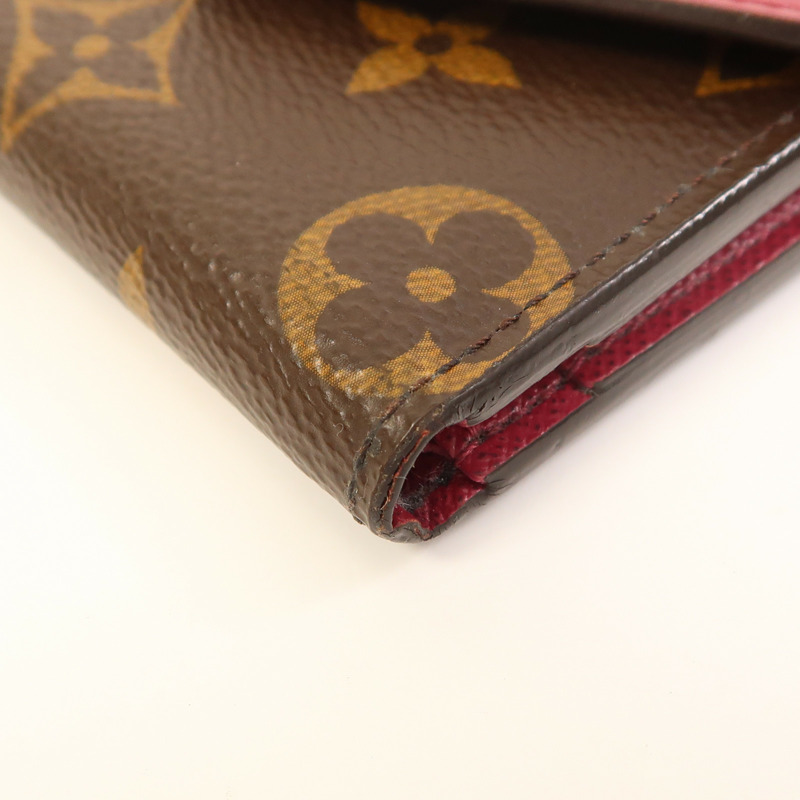 LOUIS VUITTON Monogram Zoe Wallet金扣錢包-5